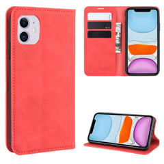 Para iPhone 11 Retro-skin Business Estuche d...