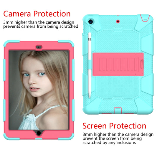 Para iPad 10.2 Funda protectora de silicona ...