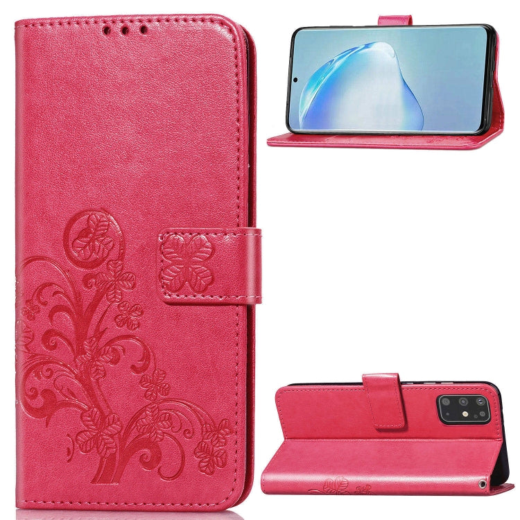 Estuche de cuero con patrón de flores prensa...