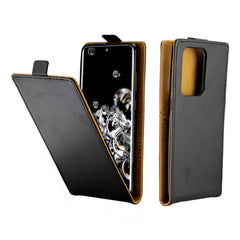 Estuche de cuero TPU + PU con tapa vertical ...