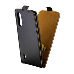 Estuche de cuero TPU + PU con tapa vertical ...