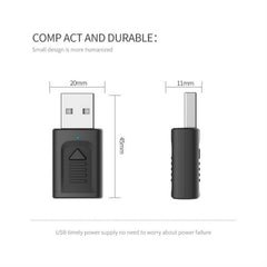 JEDX-M135 USB5.0 4 en 1 Transmisor receptor ...