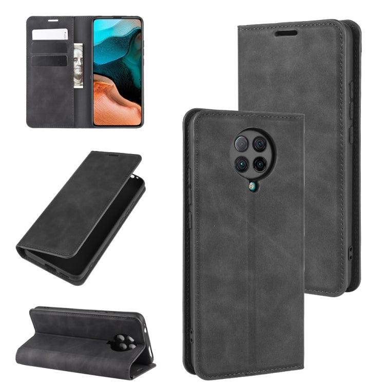 Para Xiaomi Redmi K30 Pro Estuche de cuero c...