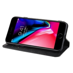 Para iPhone SE (2020) Funda de cuero con tap...
