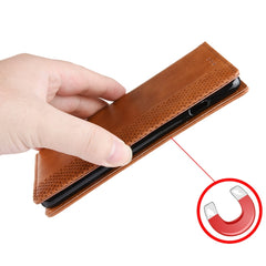 Para iPhone SE (2020) Funda de cuero con tap...
