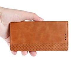 Para iPhone SE (2020) Funda de cuero con tap...