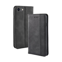 Para iPhone SE (2020) Funda de cuero con tap...