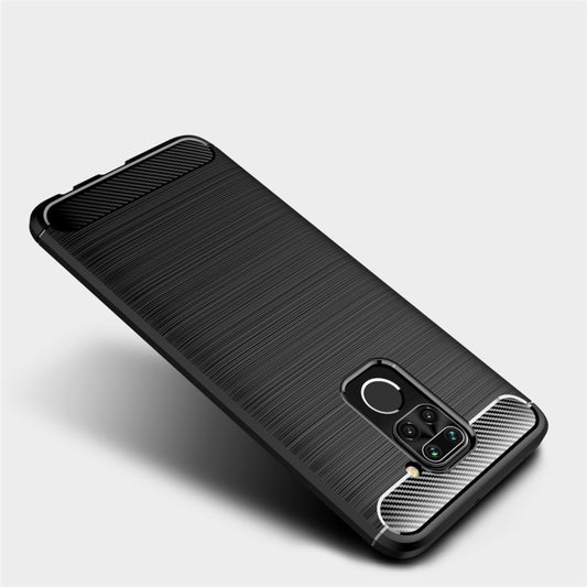 Para XiaomiRedmi Note9 Funda de TPU de fibra...