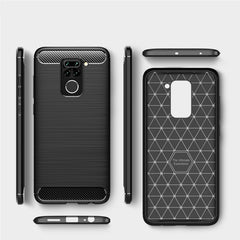 Para XiaomiRedmi Note9 Funda de TPU de fibra...