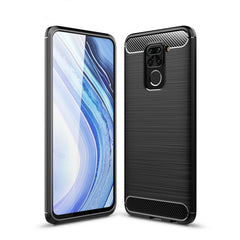 Para XiaomiRedmi Note9 Funda de TPU de fibra...