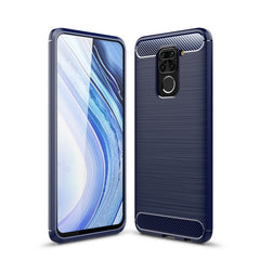 Para XiaomiRedmi Note9 Funda de TPU de fibra...