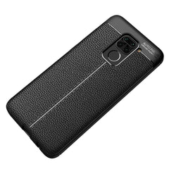 Para Xiaomi Redmi Note9 Litchi Texture TPU F...