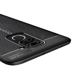 Para Xiaomi Redmi Note9 Litchi Texture TPU F...