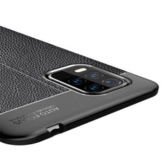 Para Xiaomi 10 Lite Litchi Texture TPU Funda...