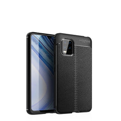 Para Xiaomi 10 Lite Litchi Texture TPU Funda...
