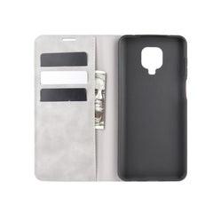 Para Xiaomi Redmi Note 9 Pro Estuche de cuer...