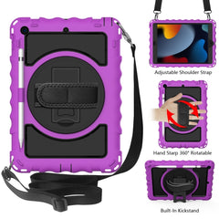 Para iPad 10.2 Estuche giratorio de 360 gr...