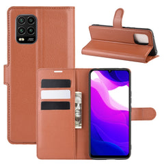 Para Xiaomi Mi Note 10 Lite Litchi Texture F...