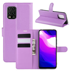 Para Xiaomi Mi Note 10 Lite Litchi Texture F...