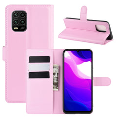 Para Xiaomi Mi Note 10 Lite Litchi Texture F...