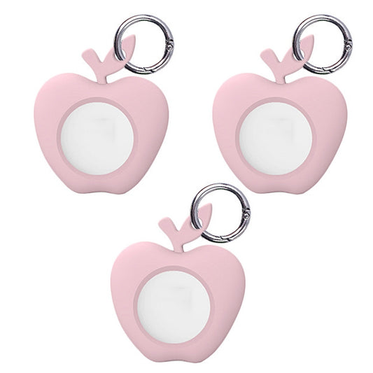 3 piezas para funda de silicona con seguimiento AirTag versión Apple