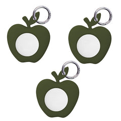 3 piezas para funda de silicona con seguimiento AirTag versión Apple