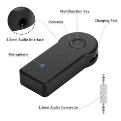 Adaptador de metal auxiliar 2 en 1 de 3,5 mm...