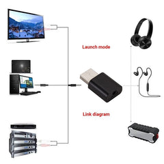 Receptor y transmisor de Audio Bluetooth, ad...