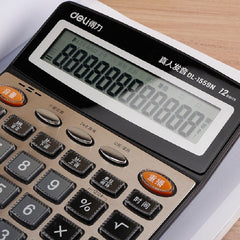 Calculadora de voz en vivo Deli 1559N Calcul...