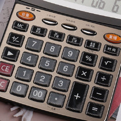 Calculadora de voz en vivo Deli 1559N Calcul...