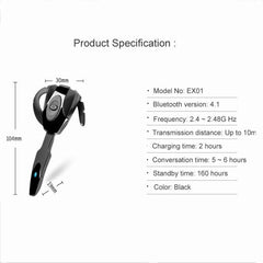 Auriculares Bluetooth para empresas, no intrauditivos