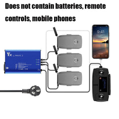 YX para DJI MAVIC 2 Cargador de aleación de ...