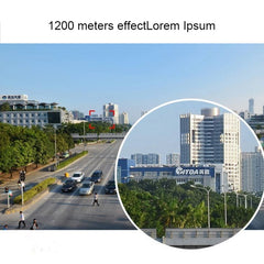 Lente externa con zoom de cámara 12x para lente de teléfono móvil