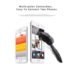Auriculares con agujero negro y oreja colgante