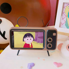 Soporte de teléfono Retro Lazy Live TV de es...