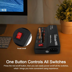 Interfaz USB de 100-240 V Cargador electróni...