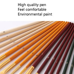 ZHU TING 25 PCS / Set Pincel para pintura al...