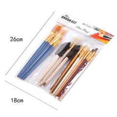 ZHU TING 25 PCS / Set Pincel para pintura al...