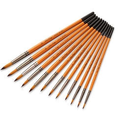 ZHU TING 12 unids/set poste de madera corto ...