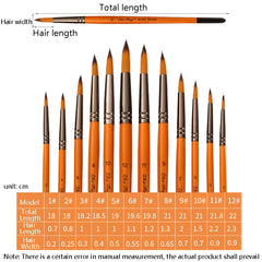 ZHU TING 12 unids/set poste de madera corto ...