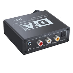 NK-C6 Convertidor de fibra óptica a audio an...