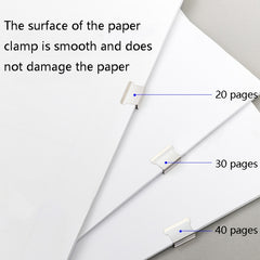 5 uds Deli Office papelería Clip suplementar...