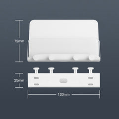 Soporte para teléfono de pared con perforaci...