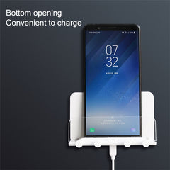 Soporte para teléfono de pared con perforaci...