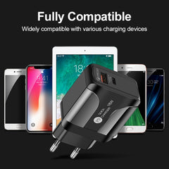 Adaptador de corriente para cargador de viaje de carga rápida PD + QC 3.0