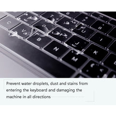 Película protectora transparente del teclado...