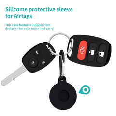 4 PCS Tracker Funda protectora de silicona para Airtag