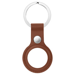 Funda protectora de cuero con hebilla colgante para Airtag