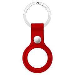 Funda protectora de cuero con hebilla colgante para Airtag