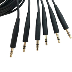 2 cables de audio de 3,5 mm a 2,5 mm para Bose QC25/QC35.
